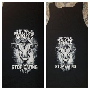 BRAND NEW black muscle tank